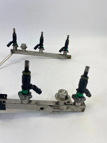 2010-2012 MERCEDES-BENZ GLK-350 FRONT ENGINE FUEL INJECTORS RAIL OEM A2720701395