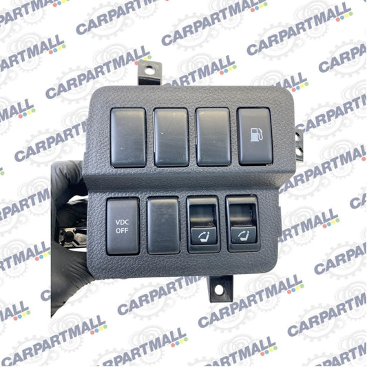 2009-2013 NISSAN MURANO DASH FUEL DOOR RELEASE VDC DIMMER SWITCH PANEL OEM