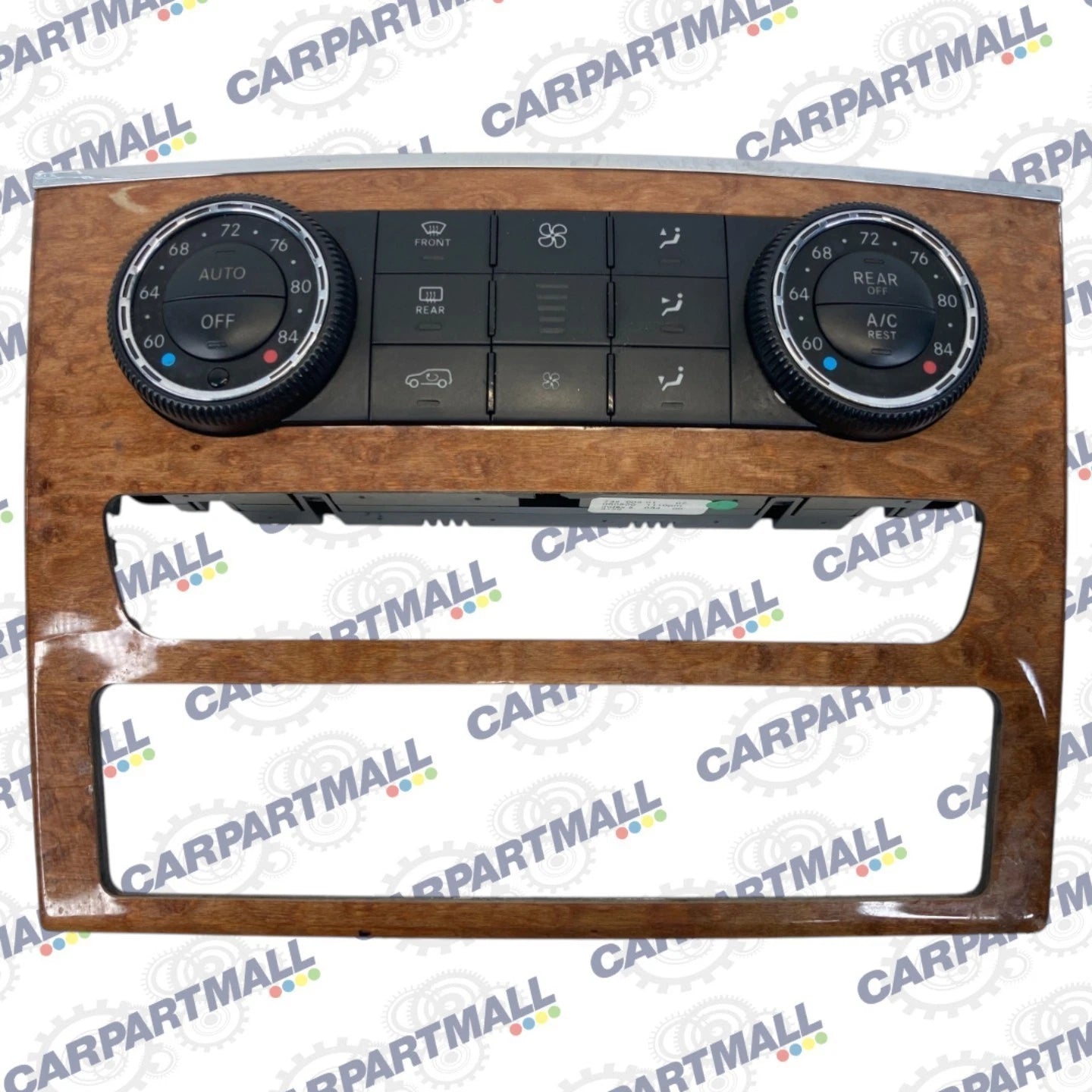 2007 2008 MERCEDES GL320 GL450 GL550 CLIMATE CONTROL SWITCH PANEL 2518209889 OEM