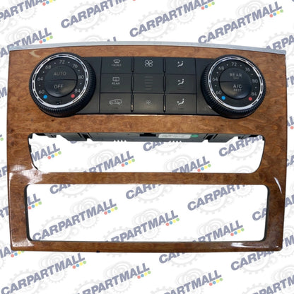 2007 2008 MERCEDES GL320 GL450 GL550 CLIMATE CONTROL SWITCH PANEL 2518209889 OEM