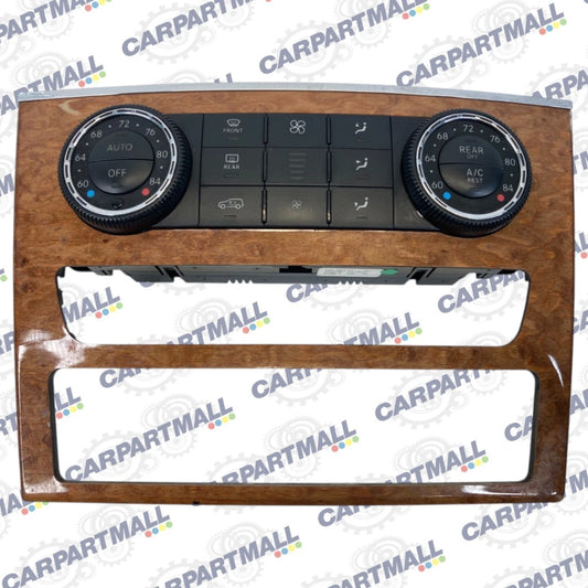 2007 2008 MERCEDES GL320 GL450 GL550 CLIMATE CONTROL SWITCH PANEL 2518209889 OEM