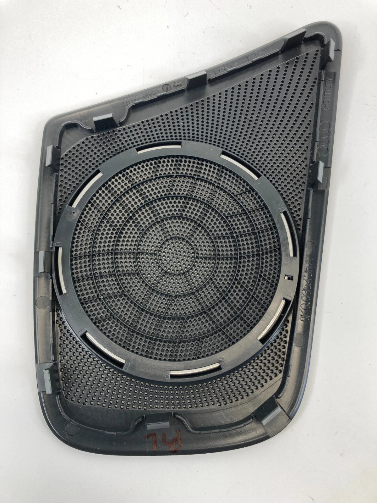 2013-2016 AUDI A4 REAR LEFT SIDE DOOR PANEL SPEAKER COVER GRILLE 8K0-035-435-A