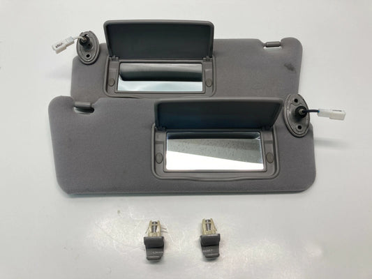 2002 2003 02 03 LEXUS ES300 LEFT & RIGHT SUNVISOR SUN VISOR SET W CLIPS OEM