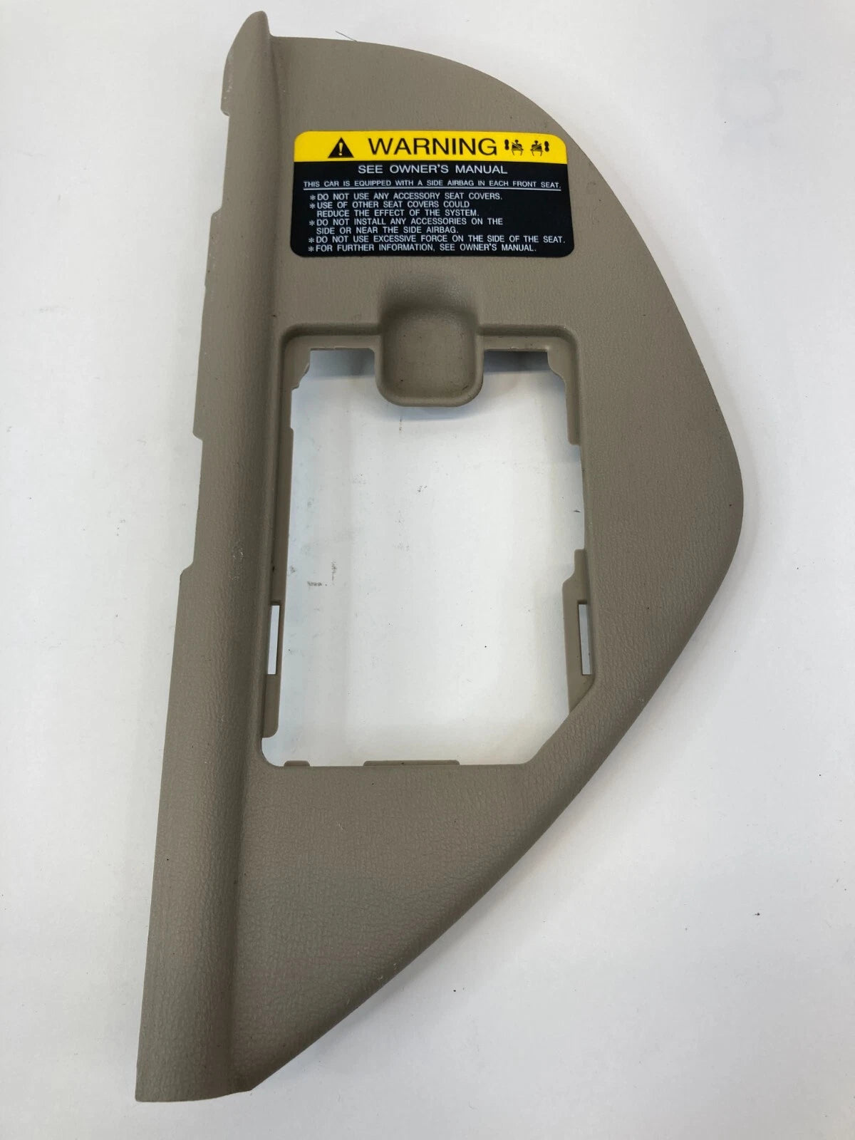 07-09 HYUNDAI ELANTRA DASH LEFT DRIVER END CAP COVER PAD TRIM PANEL 84716-2H000