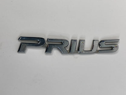 2004-2009 TOYOTA PRIUS REAR TRUNK EMBLEM BADGE LOGO LETTERS SYMBOL CHROME OEM