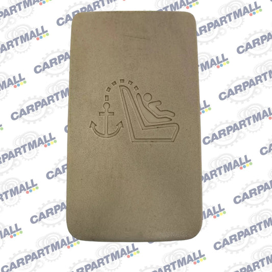 06-08 LEXUS IS250 08 IS F REAR SEAT CHILD RESTRAINT ANCHOR PLATE COVER TRIM OEM