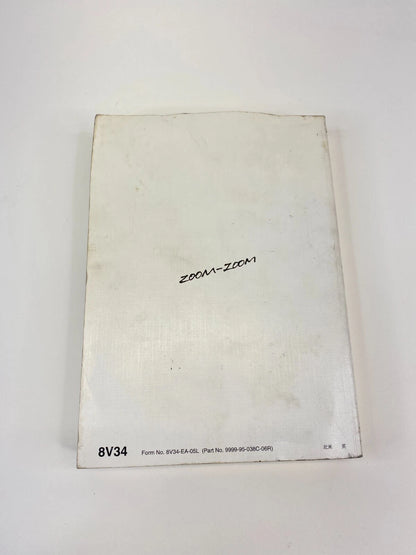 06 2006 MAZDA3 MAZDA 3 OWNERS MANUAL GUIDE HANDBOOK OEM