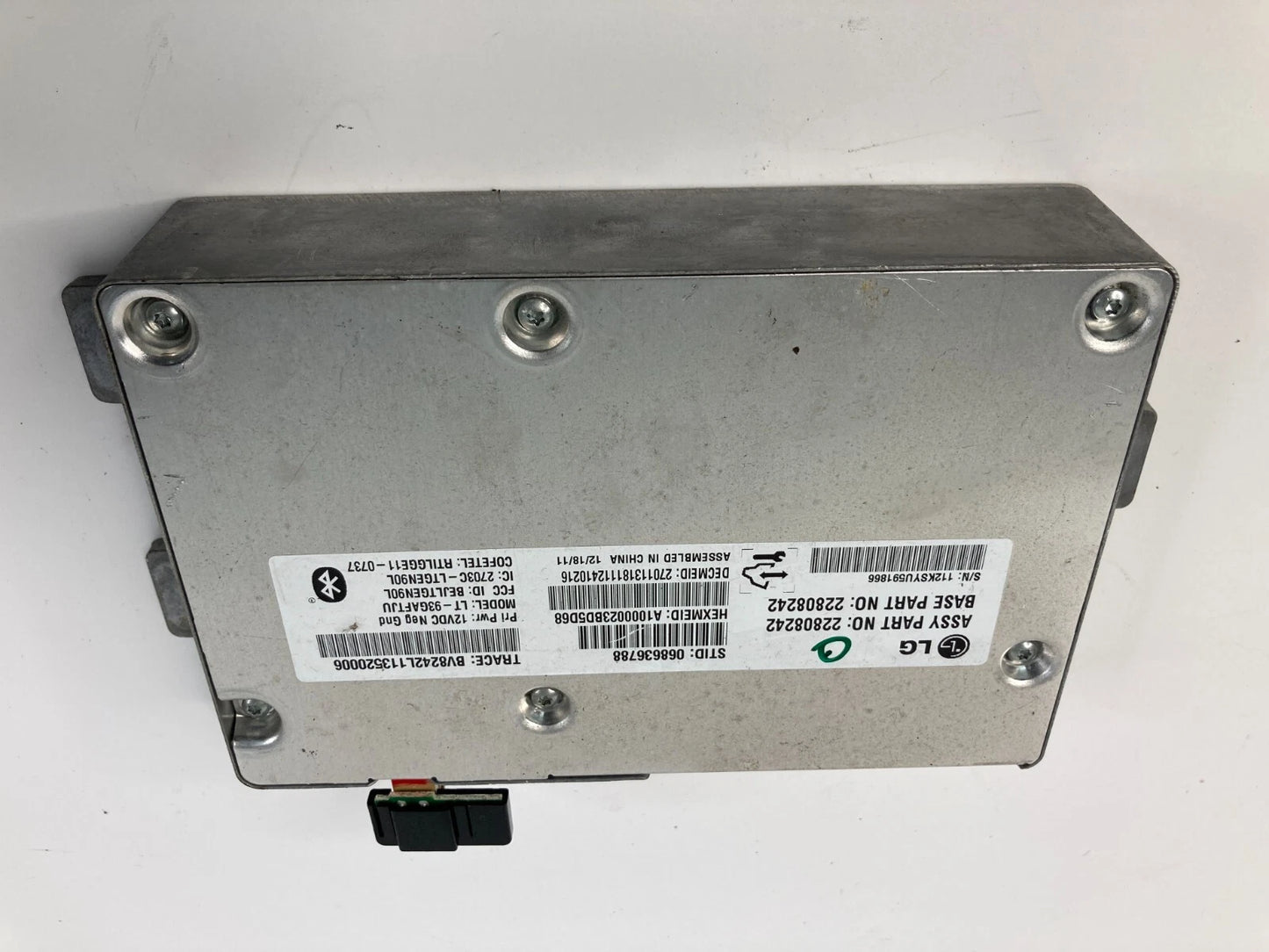 12 13 CHEVROLET IMPALA ONSTAR SYSTEM TELEMATICS CONTROL MODULE UNIT 22808242 OEM