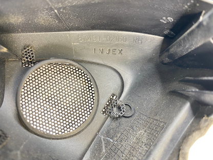 2003-2008 Toyota Corolla Front Right Tweeter Corner Cover Trim 67491-02160