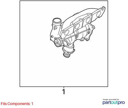 2009-2012 AUDI A4 QUATTRO 2.0L SEDAN TURBO CHARGER TURBOCHARGER ASSEMBLY OEM