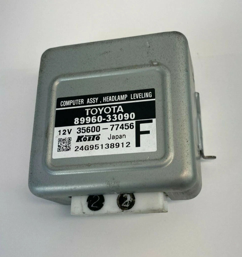 02 03 LEXUS ES300 04-06 ES330 HEADLAMP LEVELING CONTROL MODULE UNIT 35600-77456