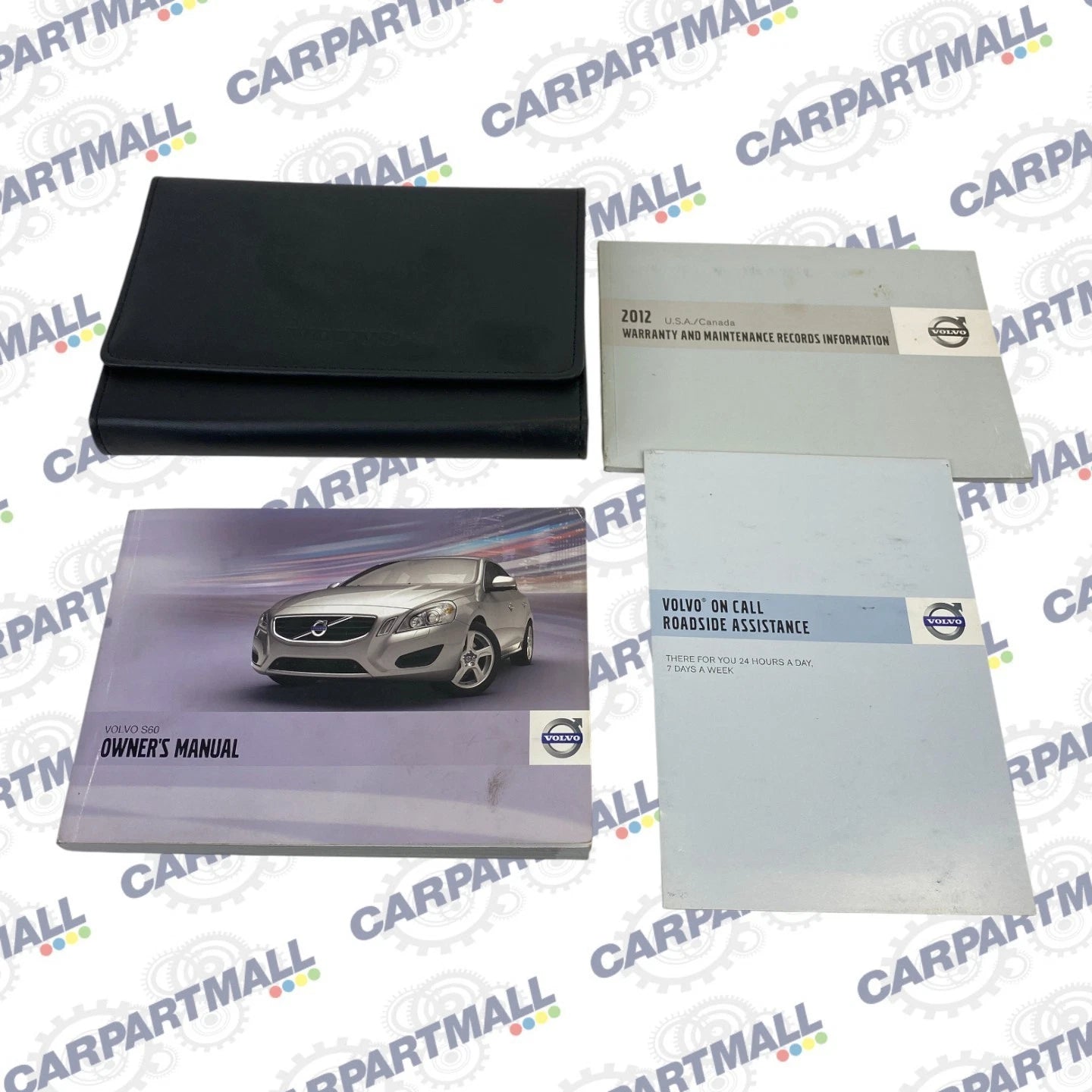 2012 12 VOLVO S60 S60 OWNERS MANUAL CASE WARRANTY BOOK SET OEM