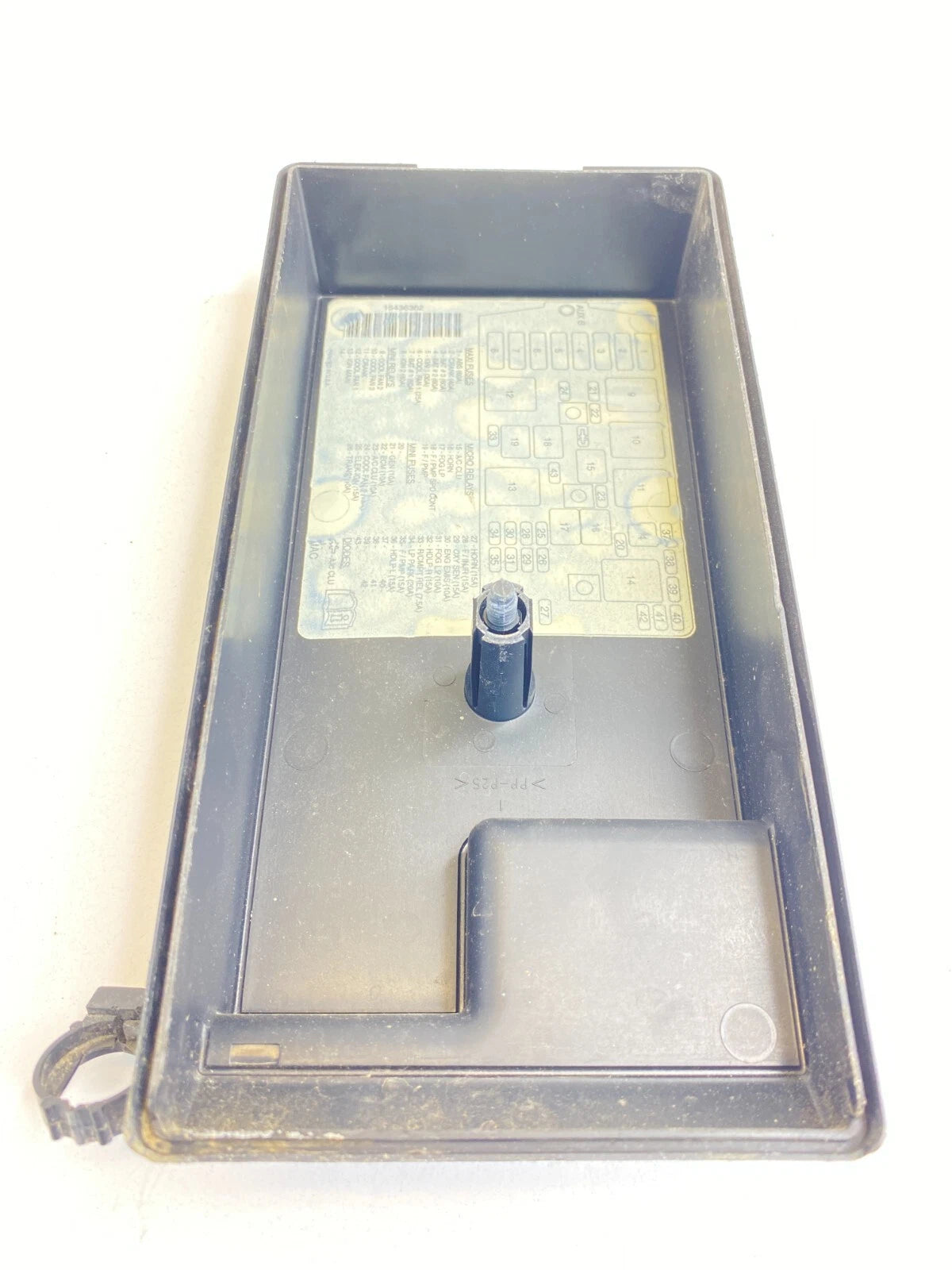 2002-2005 BUICK CENTURY ENGINE FUSE RELAY BOX FUSEBOX COVER LID CAP 15436362 OEM