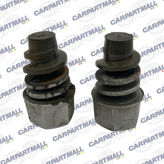2003-2013 CHEVROLET IMPALA FRONT HOOD BUMPER RUBBER ADJUSTMENT STOP PAIR SET OEM