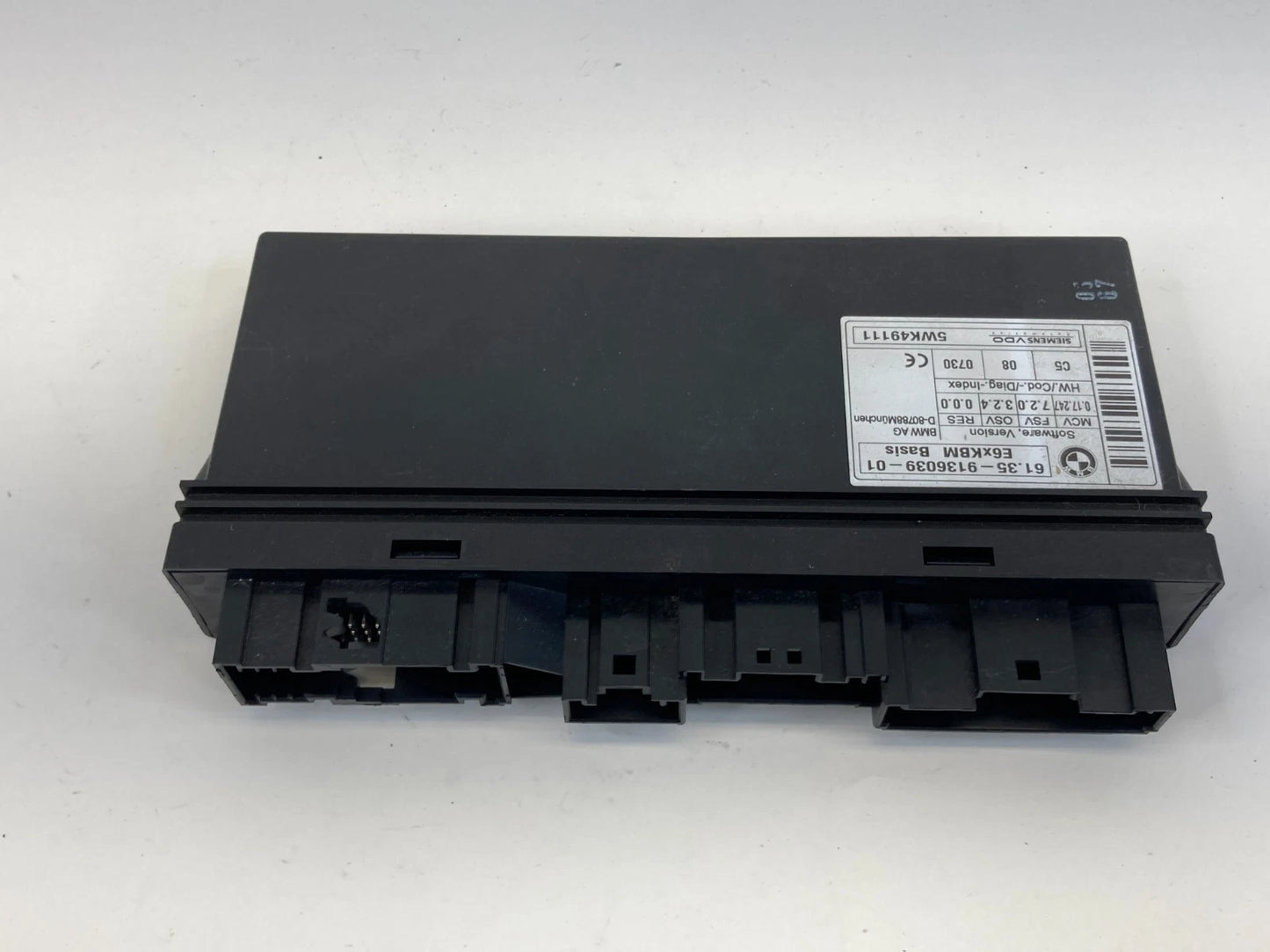 2004-2007 BMW 525I 530I BODY GATEWAY CONTROL MODULE BCM BCU KGM 6135-9136039 OEM