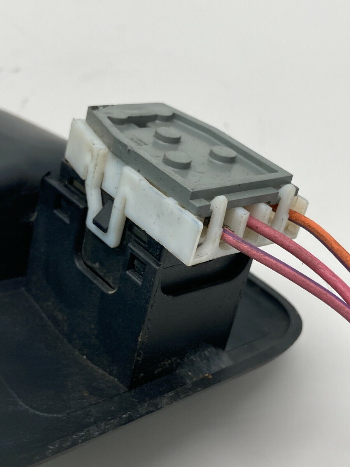 1992-1995 Dodge Caravan Front Right Side Door Handle Bezel w/ Lock Switch OEM