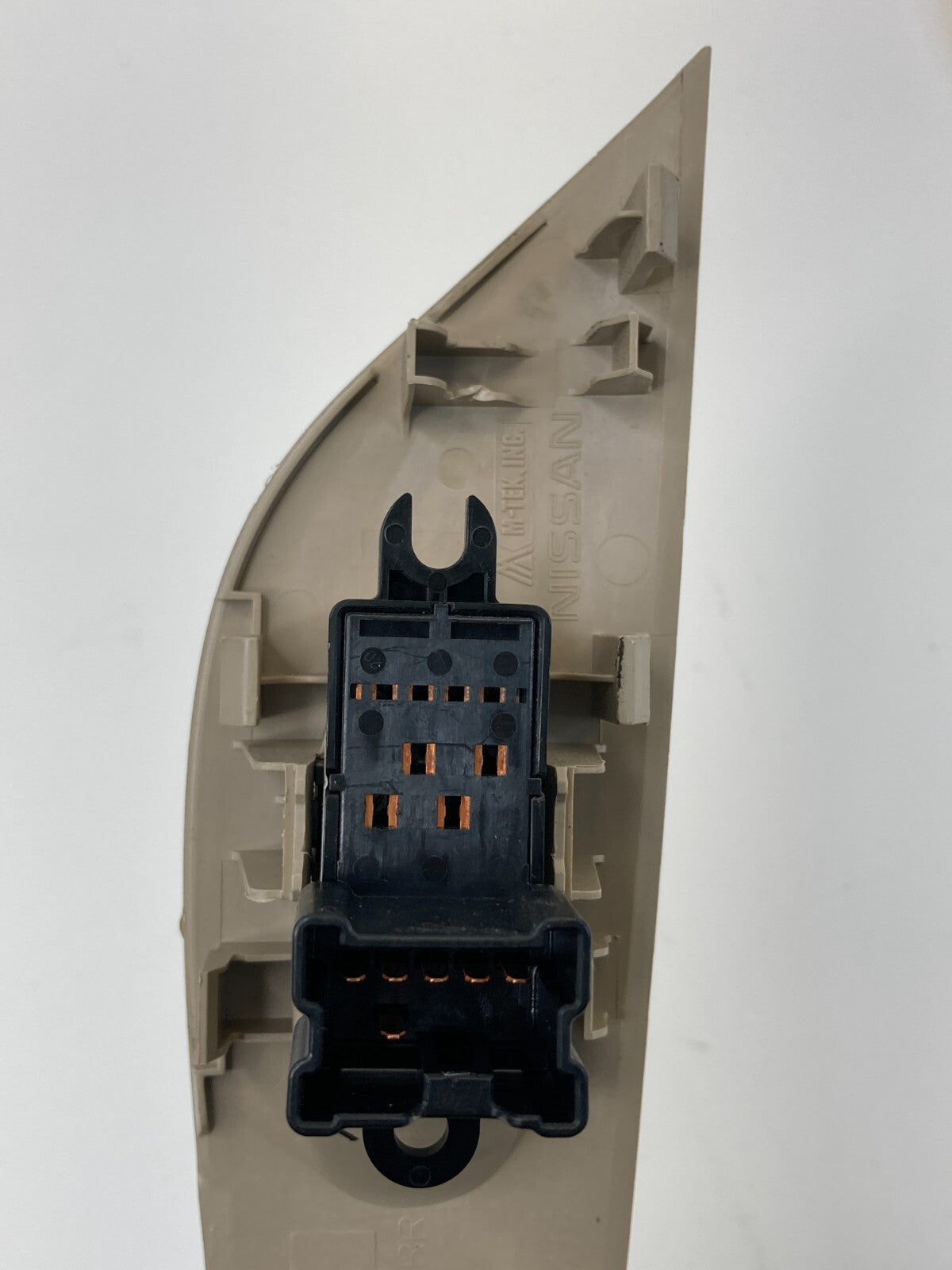 13-18 Nissan Altima Rear Left Back Door Window Switch w/ Bezel 82961-3TA0X OEM