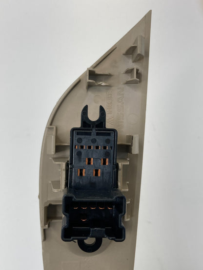 13-18 Nissan Altima Rear Left Back Door Window Switch w/ Bezel 82961-3TA0X OEM