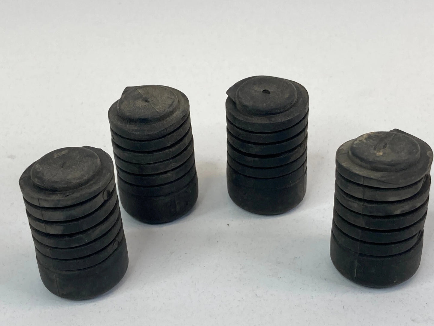 2004-2009 KIA SPECTRA SPECTRA5 HOOD BUMPER STOP ADJUSTER RUBBER SET KIT OEM