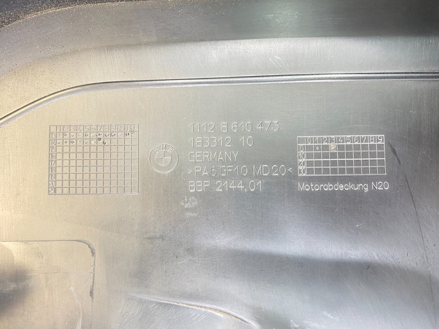 2013-2017 BMW X3 2012-2016 328i 2.0L Engine Cover Ignition Coil Trim 11128610473