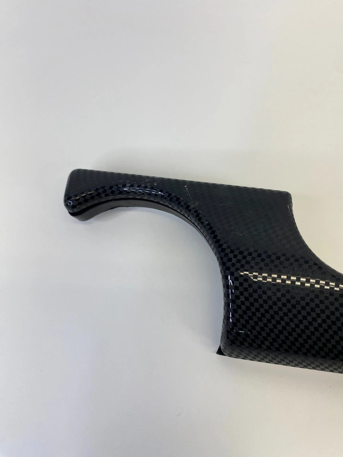 2007-2011 MINI COOPER DRIVER LEFT DASH VENT TRIM PANEL CARBON FIBER STYLE OEM