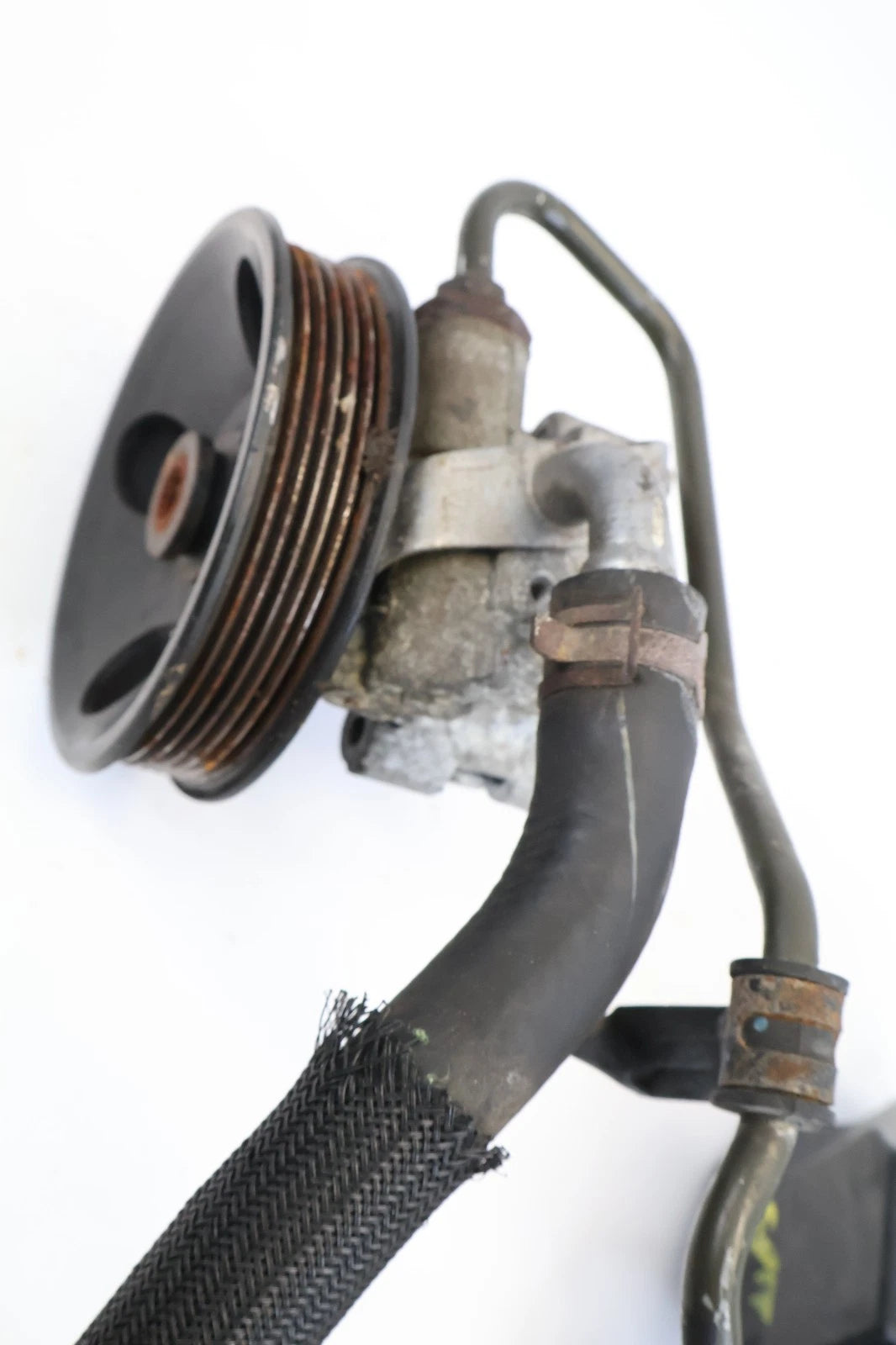 2010 2011 CADILLAC SRX 3.0L POWER STEERING PUMP RESERVOIR & HOSE OEM