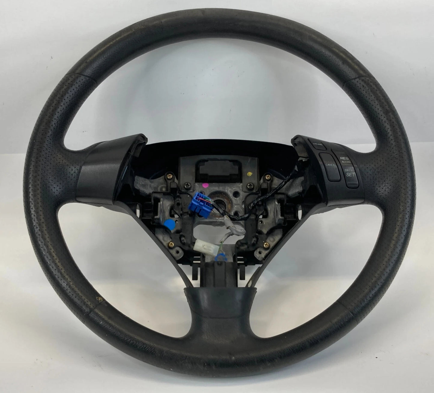 2003-2007 HONDA ACCORD COUPE STEERING WHEEL W/ CRUISE CONTROL SWITCH OEM