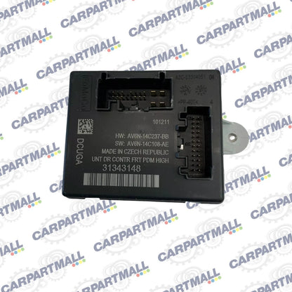 2011 2012 2013 VOLVO S60 FRONT RIGHT PASSENGER SIDE DOOR CONTROL MODULE UNIT OEM