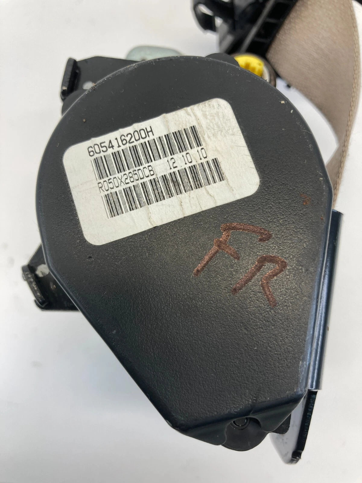 2011-2014 DODGE AVENGER SEDAN FRONT RIGHT SIDE SEAT BELT RETRACTOR 605416200H