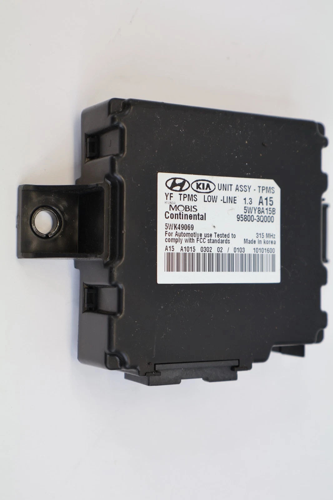 2011-2014 HYUNDAI SONATA TIRE PRESSURE MONITOR CONTROL MODULE UNIT 95800-3Q000