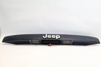 09-17 JEEP PATRIOT COMPASS TRUNK LIFT GATE LID LICENSE PLATE MOLDING BEZEL OEM