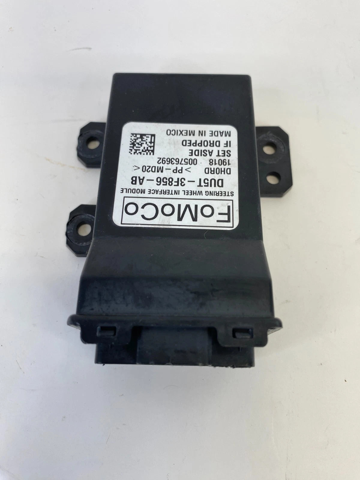 16-19 EXPLORER INTERCEPTOR TAURUS HEATED STEERING WHEEL CONTROL MODULE DU5T3F856