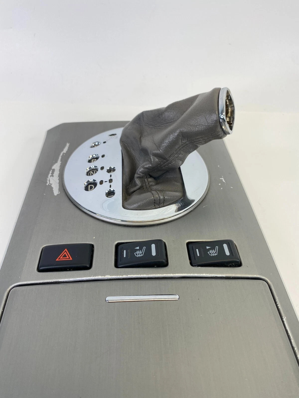 07 08 INFINITI FX35 CENTER CONSOLE SHIFTER BEZEL TRIM W/ STORAGE CUP HOLDER OEM