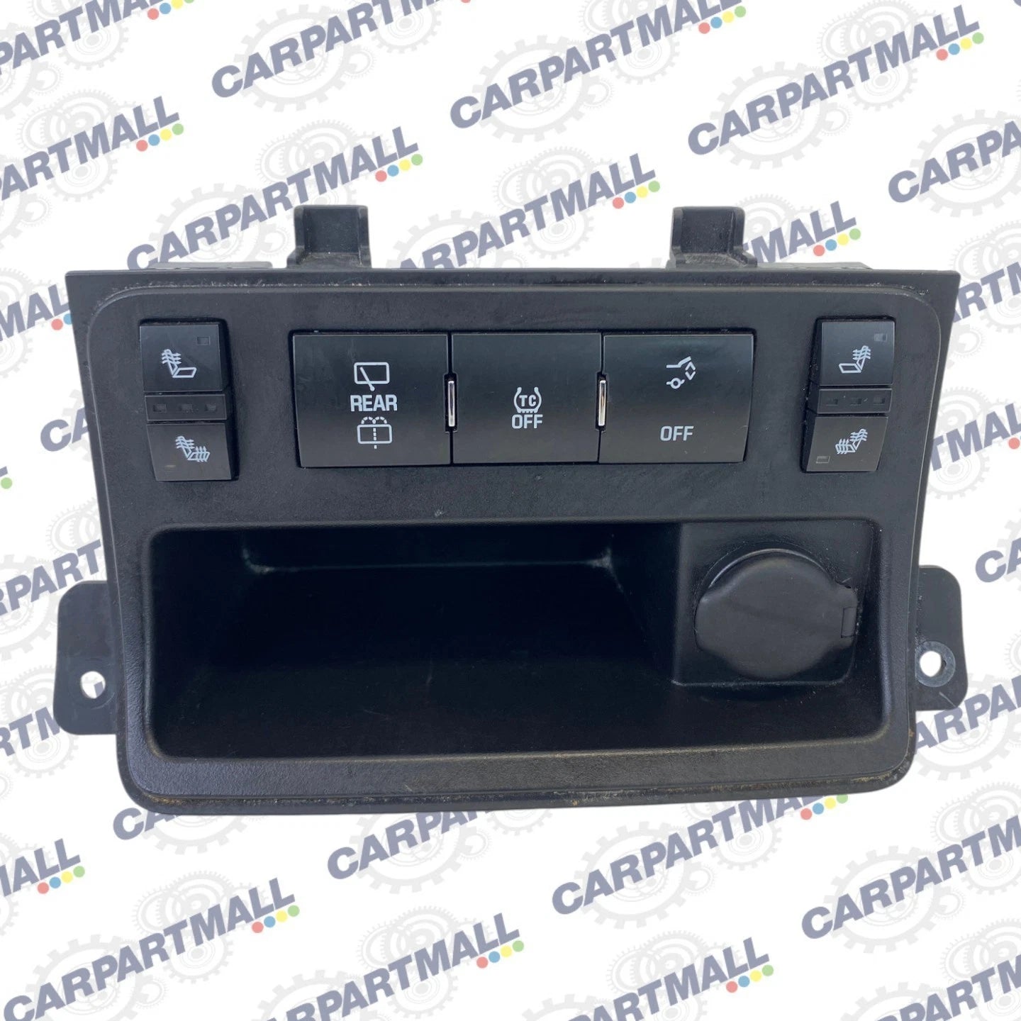 2013 2014 CHEVY TRAVERSE DASH PANEL HEATED SEAT SWITCH W/ POWER OUTLET 22864153