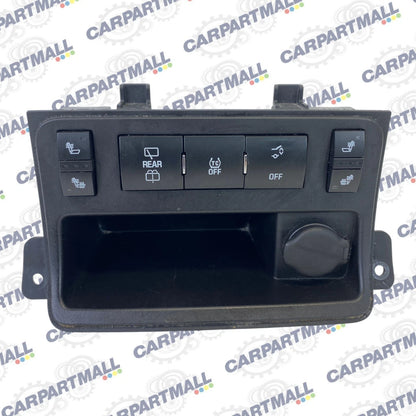 2013 2014 CHEVY TRAVERSE DASH PANEL HEATED SEAT SWITCH W/ POWER OUTLET 22864153
