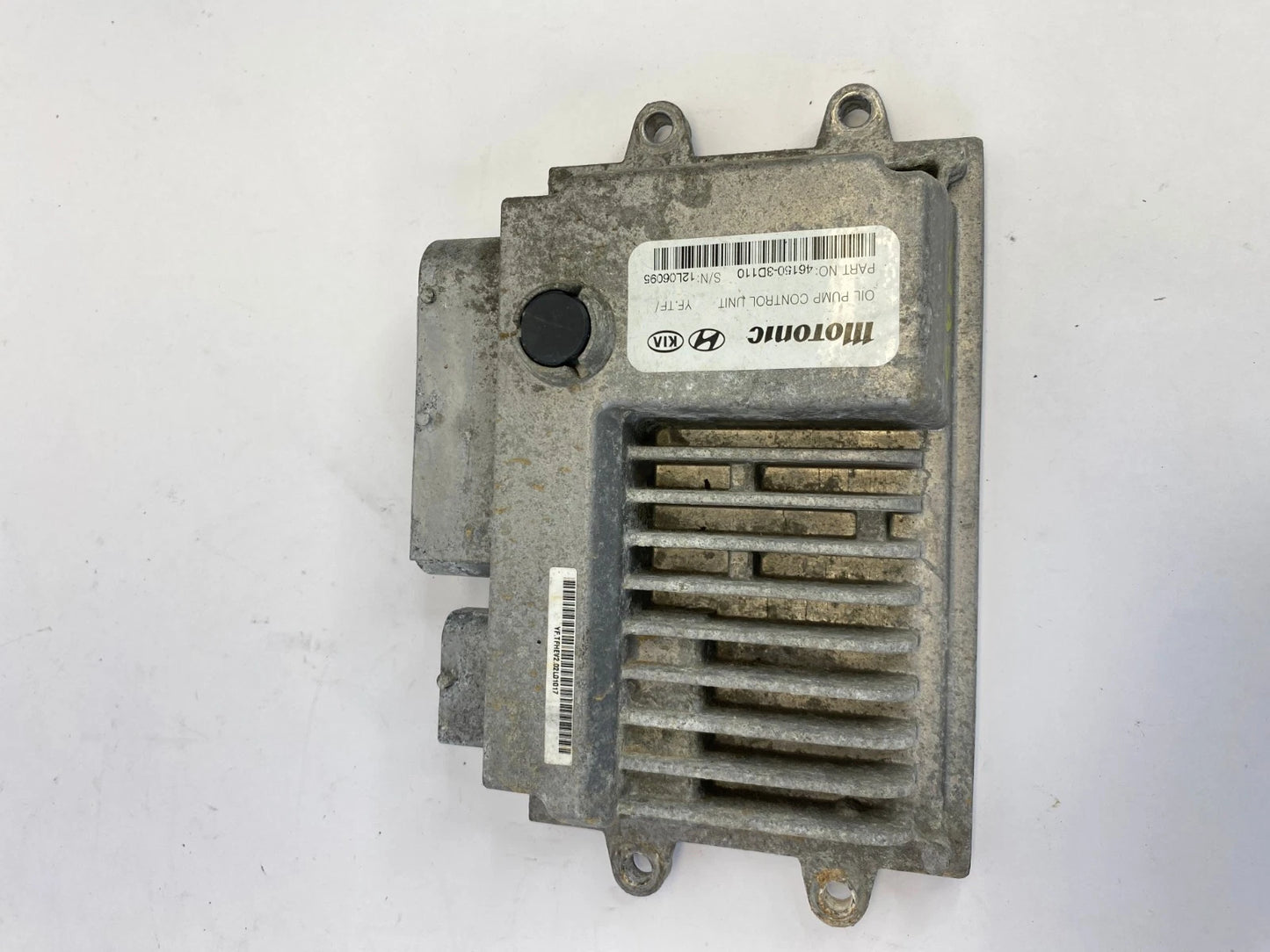 11-15 HYUNDAI SONATA OIL PUMP CONTROL MODULE ASSEMBLY ENGINE BAY OEM 46150-3D110