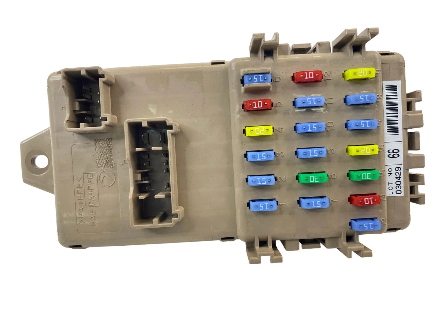 2000-2005 SUBARU OUTBACK WAGON 2.5L DASH LEFT DRIVER FUSE JUNCTION BLOCK BOX