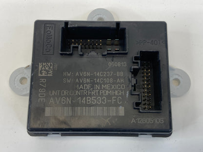 2013-2018 Ford C-MAX Energi Front Right Passenger Side Door Control Module OEM