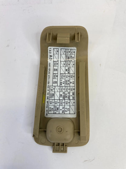 2008-2012 HONDA ACCORD DASH RIGHT LOWER COWL FUSEBOX DOOR COVER 83112TA0A010 OEM