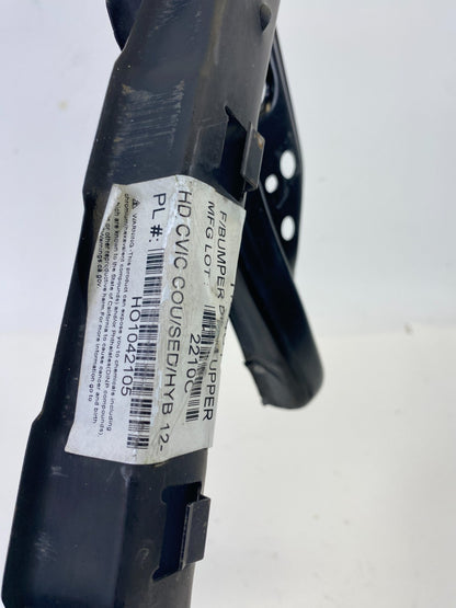 2012 2013 2014 2015 Honda Civic Front Left Driver Side Bumper Bracket Mount OEM