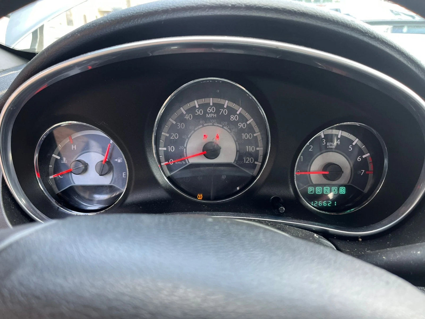 11-14 CHRYSLER 200 INSTRUMENT CLUSTER SPEEDOMETER GAUGES 126K MILES 56046512AH