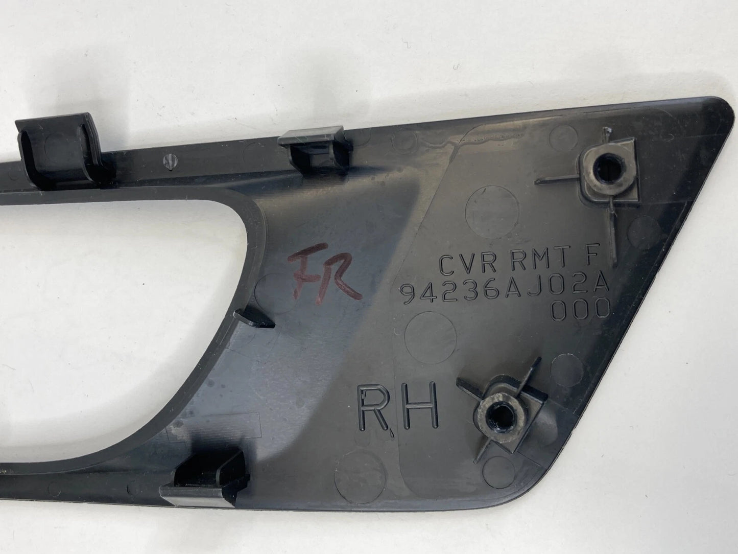 2010-2014 SUBARU OUTBACK FRONT RIGHT SIDE INNER DOOR HANDLE BEZEL 94246AJ03A OEM