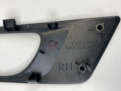 2010-2014 SUBARU OUTBACK FRONT RIGHT SIDE INNER DOOR HANDLE BEZEL 94246AJ03A OEM