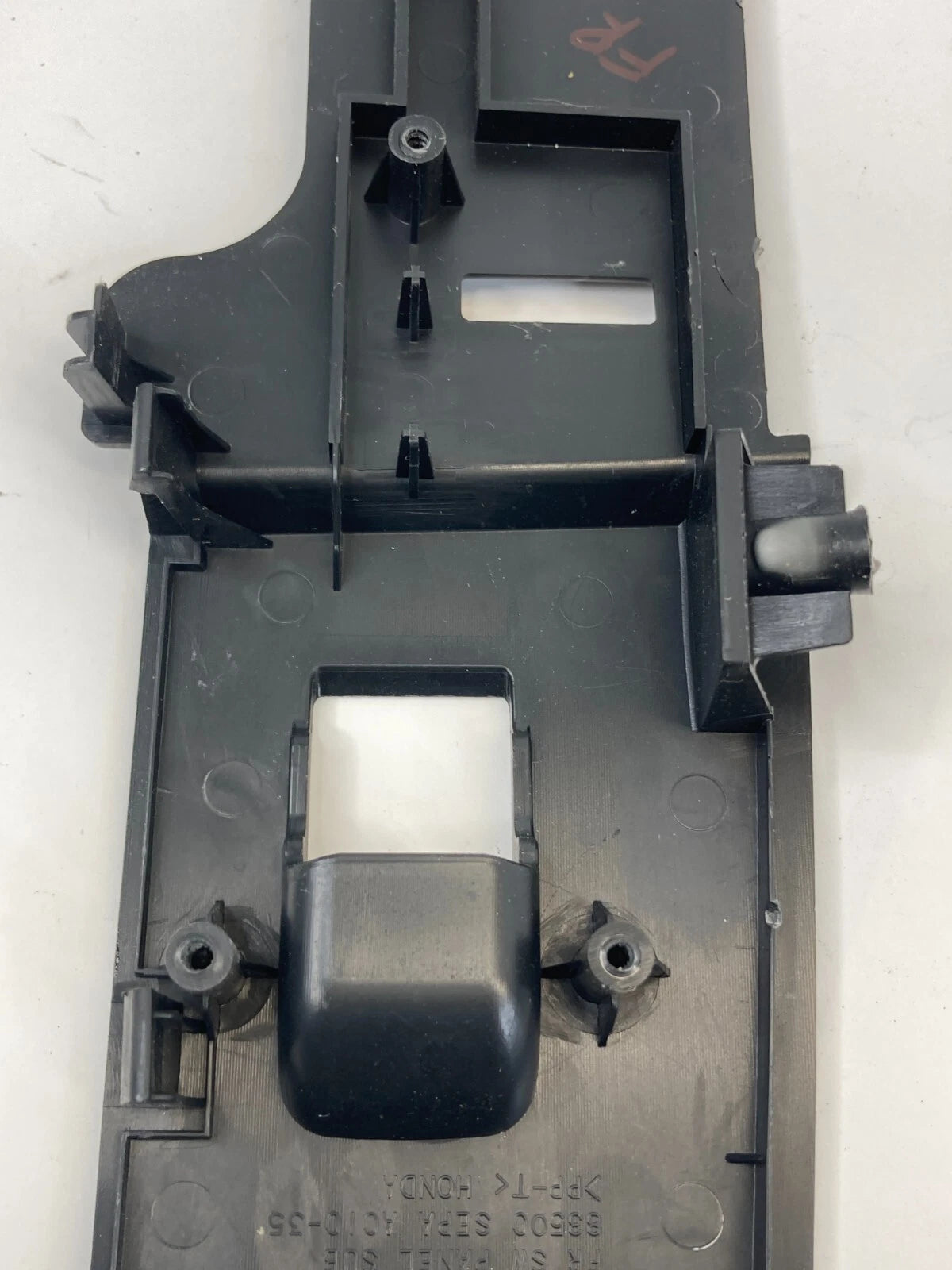 04-08 ACURA TL FRONT RIGHT SIDE DOOR WINDOW SWITCH COVER BEZEL 83500-SEPA OEM