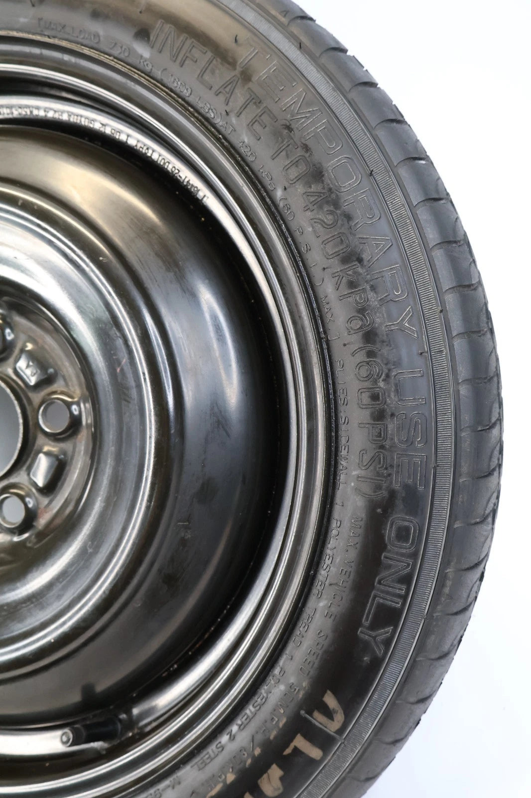 2012-2018 FORD FOCUS 2013-2020 FUSION SPARE TIRE DONUT COMPACT T125/80R16 97M