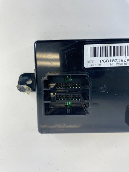 15-17 Chrysler 200 Heater A/C Temperature Remote Control Module 68103160AD OEM