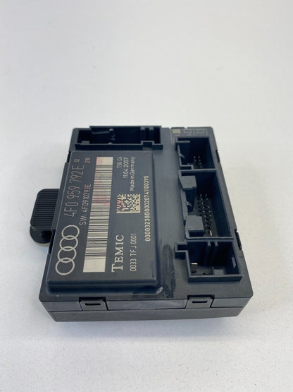 06-08 Audi A6 Quattro Front Right Passenger Side Door Control Module 4F0959792E