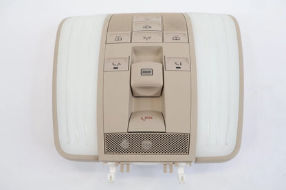 2014-2016 MERCEDES-BENZ E350 FRONT OVERHEAD CONSOLE DOME MAP LIGHT W/SWITCH OEM