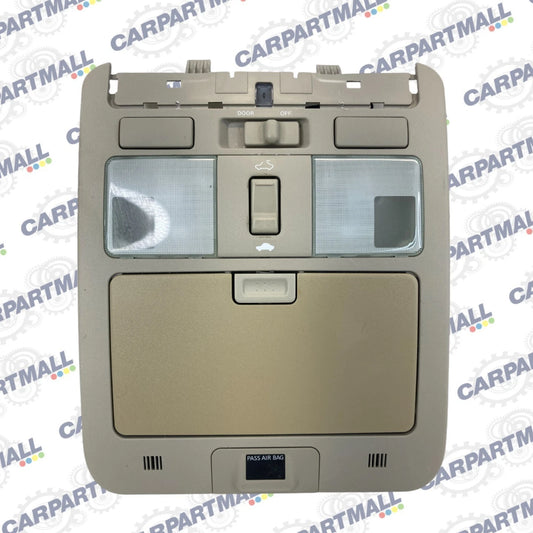 2006 2007 INFINITI M35 M45 ROOF OVERHEAD CONSOLE DOME MAP LIGHT W SUNROOF SWITCH