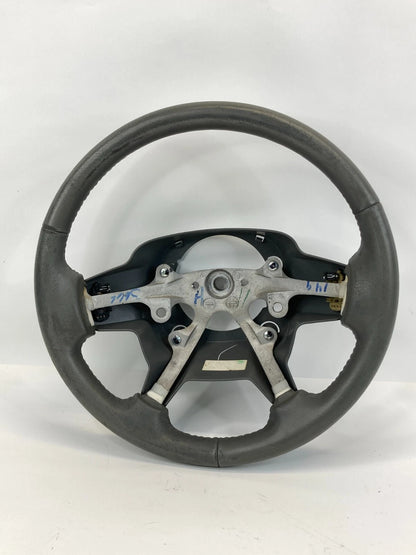 2005 2006 2007 JEEP GRAND CHEROKEE STEERING WHEEL ASSY LEATHER GRAY OEM